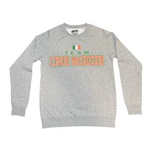 UFC Conor McGregor Gray Sweatshirt Size S - New Without Tags